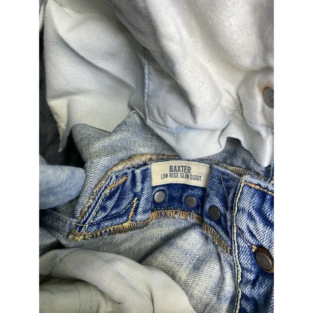 Abercrombie & Fitch Jeans Mens 31x32 Classic Straight Light Wash Distressed Work